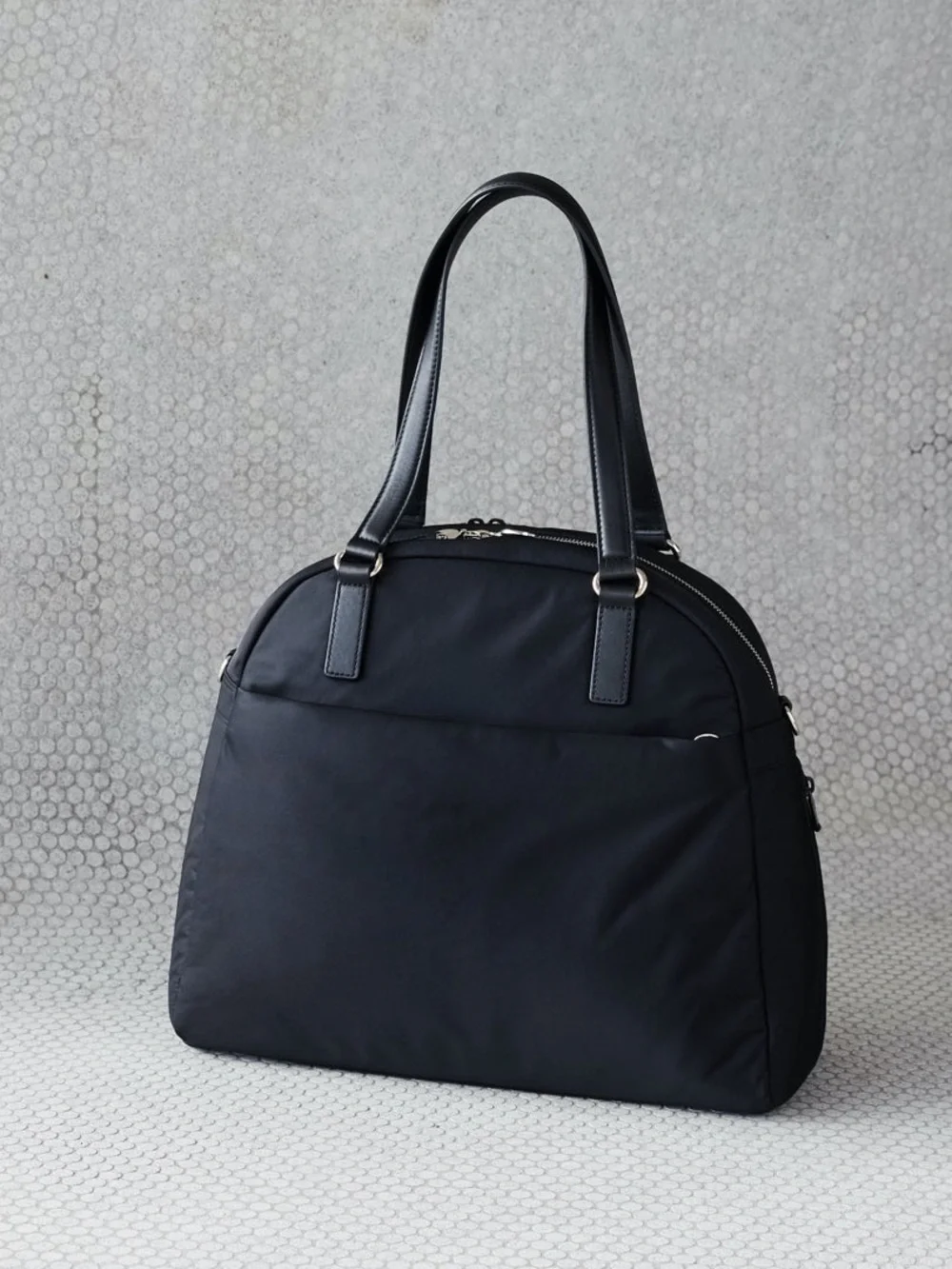 Lo & Sons Black Laptop Bag Tote